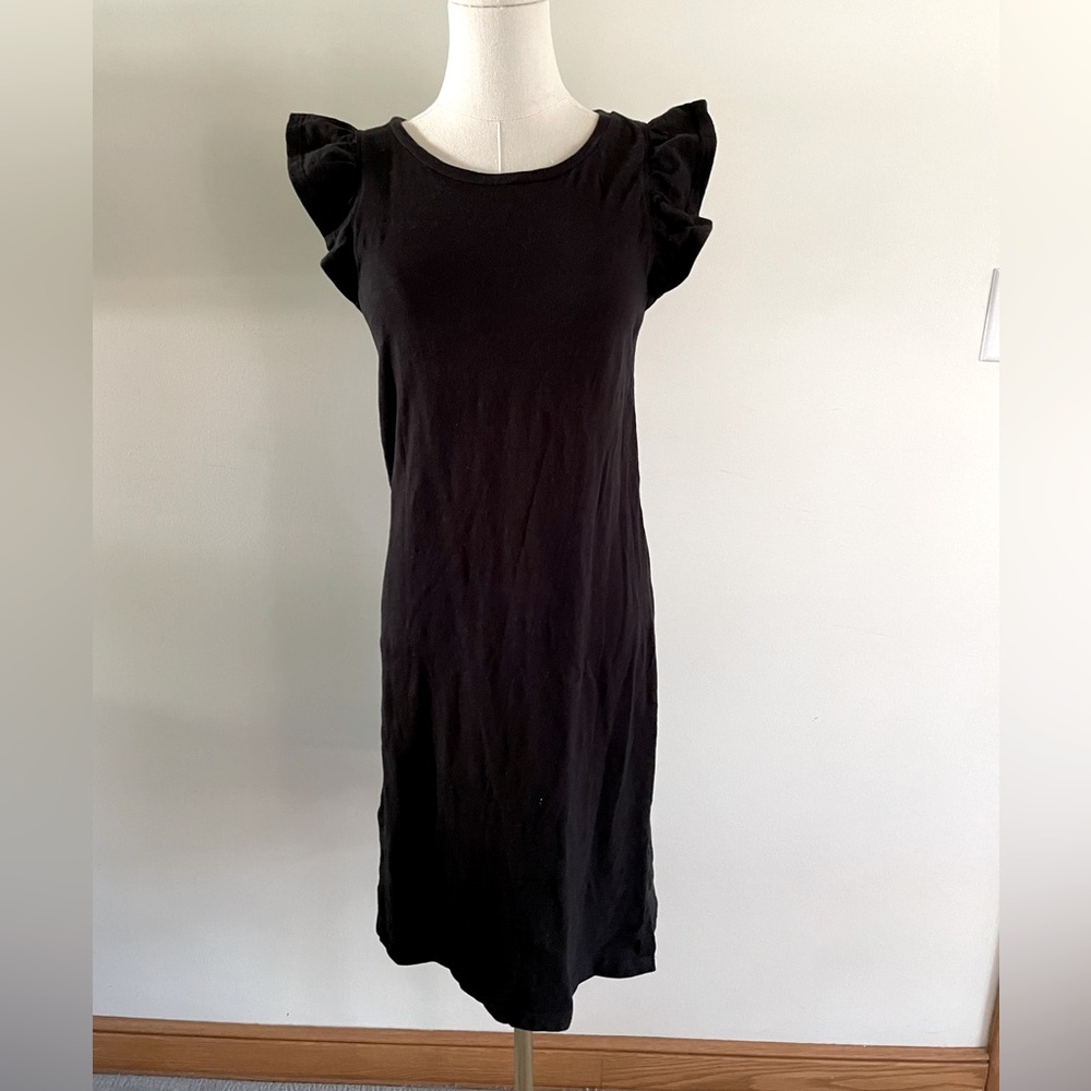 ZSupply T-Shirt Dress with Ruffled Cap Sleeves